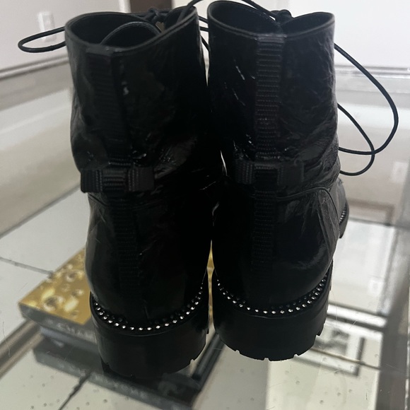 Dior Rebelle Lambskin Combat Boot - Picture 7 of 11